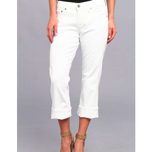 Lucky Brand Dungarees Easy Rider Crop 